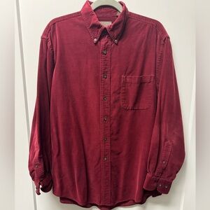Vintage Corduroy Button-Up